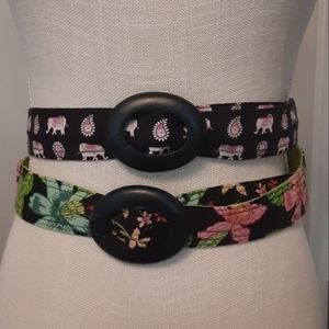 2 Vera Bradley Belts